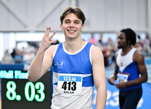 IUAA Indoor titles down for decision at Sport Ireland National Indoor Arena