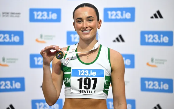 NEVILLE, MOORE AND GORMLEY COMPLETE IRISH TEAM FOR WORLD INDOOR CHAMPIONSHIPS